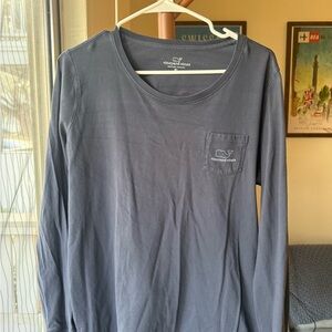 Vineyard Vines Blue Long Sleeve Shirt